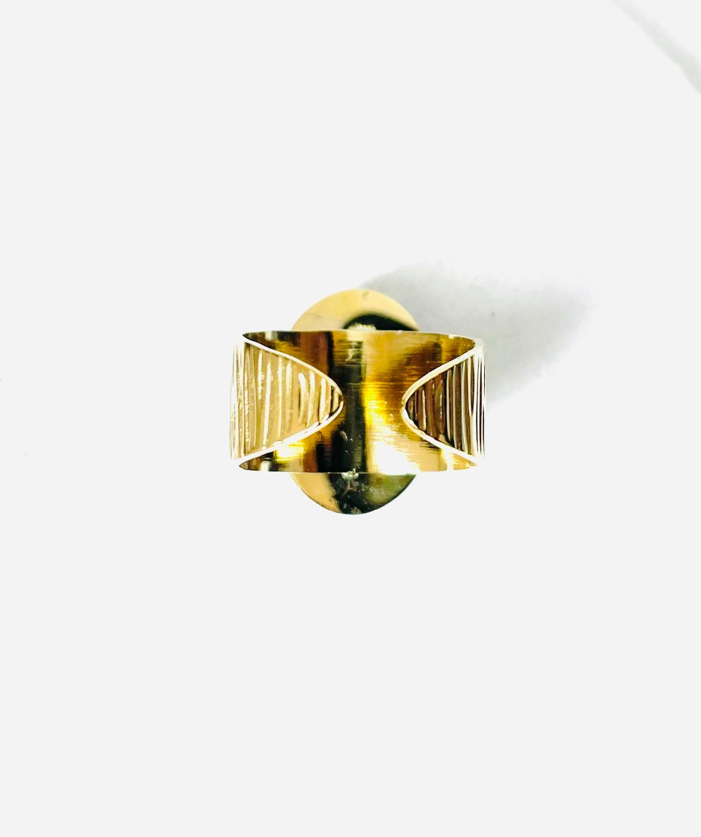 Bague ARIANA turquoise/marron