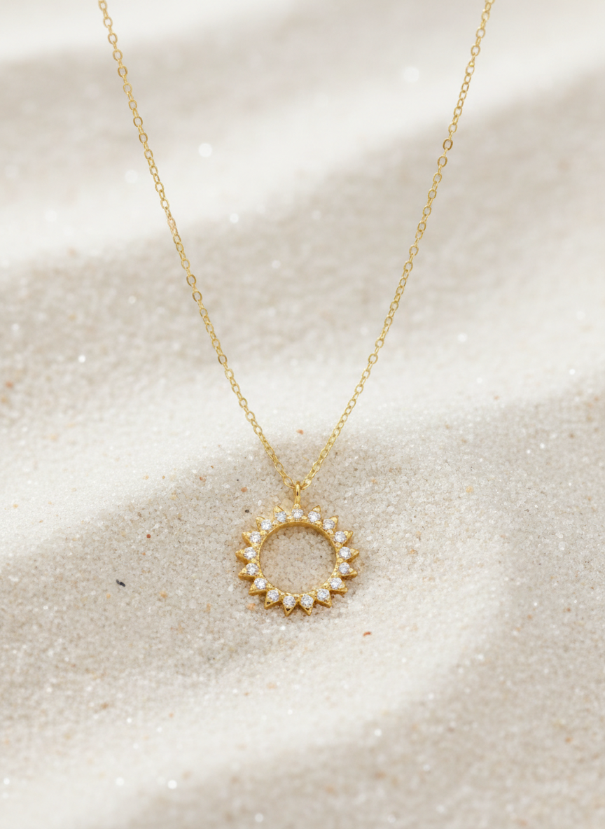 Collier Soléa– Acier inoxydable doré ou argenté