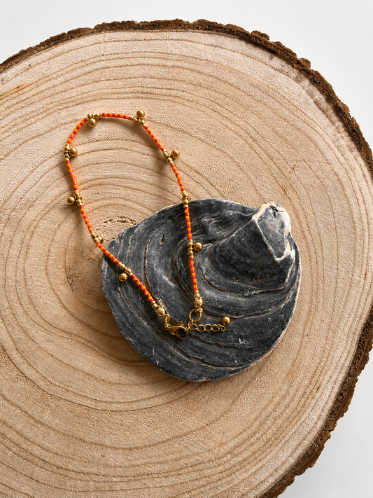 Bracelet de cheville en perles de Miyuki