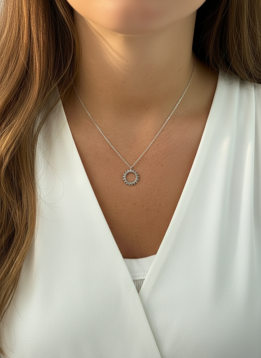 Collier Soléa– Acier inoxydable doré ou argenté