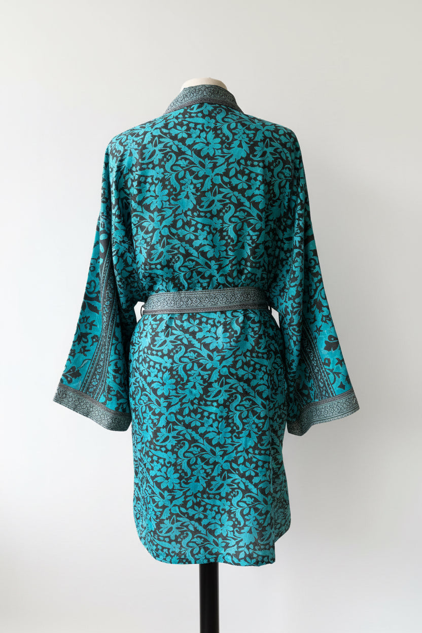 kimono-boheme-turquoise-brun-vue-arriere